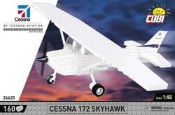 COBI SAMOLOT CESSNA 172 SKYHAWK-WHITE POLSKIE KLOCKI KONSTRUKCYJNE 160 EL.