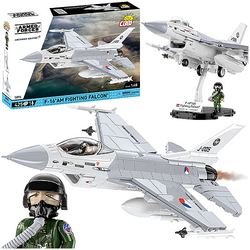 COBI SAMOLOT F-16 AM FIGHTING FALCON POLSKIE KLOCKI KONSTRUKCYJNE 425 EL.