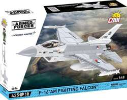 COBI SAMOLOT F-16 AM FIGHTING FALCON POLSKIE KLOCKI KONSTRUKCYJNE 425 EL.