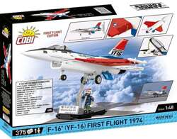 COBI SAMOLOT F-16 (YF-16) FIRST FLIGHT 1974 POLSKIE KLOCKI KONSTRUKCYJNE