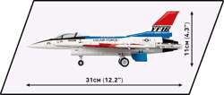 COBI SAMOLOT F-16 (YF-16) FIRST FLIGHT 1974 POLSKIE KLOCKI KONSTRUKCYJNE