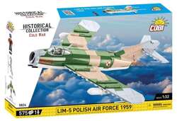 COBI SAMOLOT LIM-5 POLISH AIR FORCE 1959  KLOCKI KONSTRUKCYJNE 575 EL. 1:32