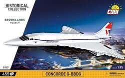 COBI SAMOLOT PASAŻERSKI CONCORDE G-BBDG KLOCKI KONSTRUKCYJNE 455 EL. 1:95