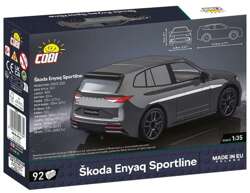 COBI SKODA ENYAQ SPORTLINE POLSKIE KLOCKI SAMOCHÓD ELEKTRYCZNY SUV 1:35