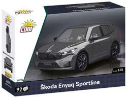 COBI SKODA ENYAQ SPORTLINE POLSKIE KLOCKI SAMOCHÓD ELEKTRYCZNY SUV 1:35