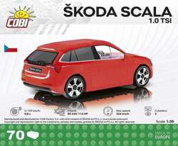 COBI SKODA SCALA 1.0 TSI POLSKIE KLOCKI SAMOCHÓD AUTO MODEL