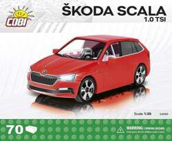 COBI SKODA SCALA 1.0 TSI POLSKIE KLOCKI SAMOCHÓD AUTO MODEL