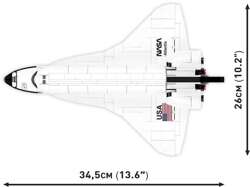 COBI WAHADŁOWIEC KOSMICZNY ATLANTIS KLOCKI KONSTRUKCYJNE 685 EL. 1:100