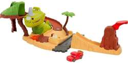 DISNEY AUTA CARS ON THE ROAD PLAC ZABAW DINO JASKINIOWIEC ZYGZAK MATTEL