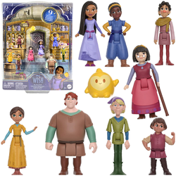 DISNEY ŻYCZENIE WISH FIGURKI LALECZKI ŚWIAT ROSAS 9w1 ASHA MATTEL