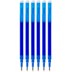 DŁUGOPIS AUTOMATYCZNY WYMAZYWALNY NIEBIESKI Q-CONNECT 0,7mm + 6 WKŁADÓW