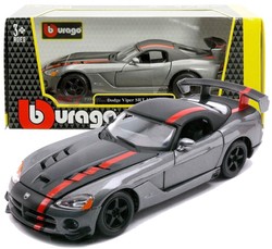 DODGE VIPER SRT 10 ACR SAMOCHÓD METALOWY MODEL POJAZD BBURAGO 1/24