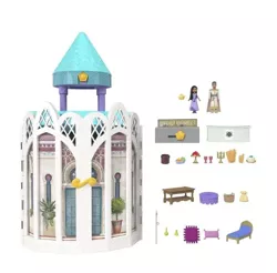 DOMEK DLA LALEK ZAMEK DISNEY ŻYCZENIE WISH ROSAS CASTLE FIGURKI MATTEL