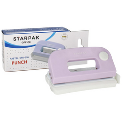 DZIURKACZ BIUROWY PASTEL FIOLETOWY STARPAK DZIURKUJE DO 10 KARTEK STK-310