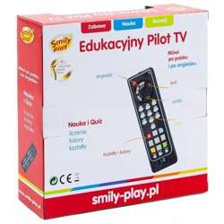 EDUKACYJNY PILOT TV INTERAKTYWNY DWUJĘZYCZNY POL ANG DŹWIĘK QUIZ SMILY PLAY