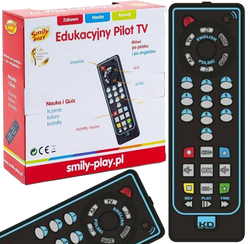 EDUKACYJNY PILOT TV INTERAKTYWNY DWUJĘZYCZNY POL ANG DŹWIĘK QUIZ SMILY PLAY