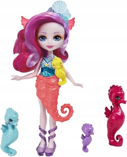 ENCHANTIMALS ROYAL OCEAN KINGDOM LALKA SEDDA SEAHORSE KONIKI MORSKIE