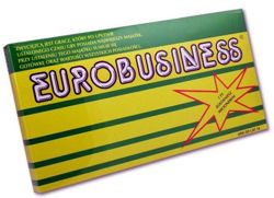 EUROBIZNES GRA PLANSZOWA EKONOMICZNA STRATEGICZNA EUROBUSINESS MONOPOL