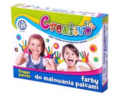 FARBY DO MALOWANIA PALCAMI 4 K 50ML ASTRA CREATIVO