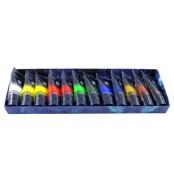 FARBY TEMPERA W TUBACH 12 KOLORÓW x 20ml ARTYSTYCZNE ASTRA ARTEA