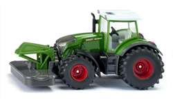 FENDT 942 VARIO METALOWY TRAKTOR Z KOSIARKĄ CZOŁOWĄ SIKU FARMER 2000 1:50