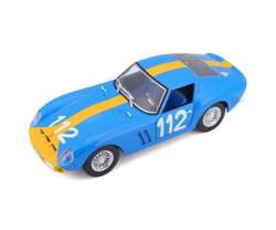 FERRARI 250 GTO 1962 SAMOCHÓD METALOWY POJAZD MODEL BBURAGO 1/24