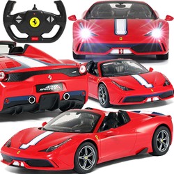 FERRARI 458 SPECIALE A SAMOCHÓD ZDALNIE STEROWANY SPORTOWY RC 1:14 CZERWONY