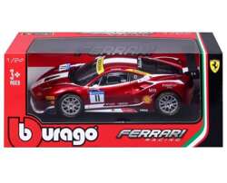 FERRARI 488 CHALLENGE 2017 SAMOCHÓD METALOWY POJAZD MODEL BBURAGO 1/24