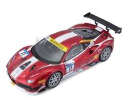 FERRARI 488 CHALLENGE 2017 SAMOCHÓD METALOWY POJAZD MODEL BBURAGO 1/24