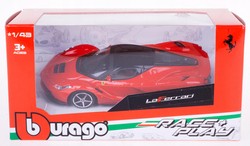 FERRARI LAFERRARI BBURAGO SAMOCHÓD MODEL METALOWY POJAZD LAKIEROWANY 1:43