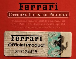 FERRARI PIŁKA NOŻNA LIMITED EDITION FOOTBALL CZERWONA 14 cm ROZMIAR 2 