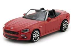 FIAT 124 SPIDER SAMOCHÓD METALOWY MODEL KOLEKCJONERSKI BBURAGO 1:43