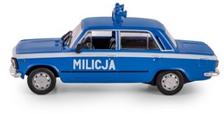 FIAT 125P MILICJA MODEL METALOWY KOLEKCJA PRL 1:43