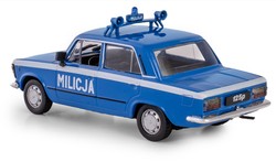 FIAT 125P MILICJA MODEL METALOWY KOLEKCJA PRL 1:43