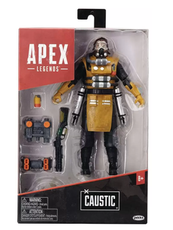 FIGURKA APEX LEGENDS CAUSTIC 15 CM KOLEKCJONERSKA Z AKCESORIAMI AKCJA  