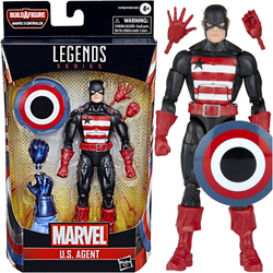 FIGURKA MARVEL BUILD KAPITAN AMERYKA 17CM US AGENT