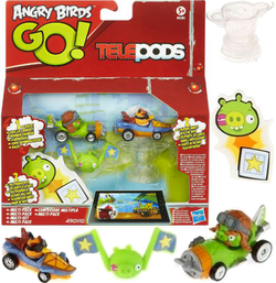 FIGURKI ANGRY BIRDS GO! TELEPODS MULTIPACK HASBRO