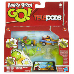 FIGURKI ANGRY BIRDS GO! TELEPODS MULTIPACK HASBRO