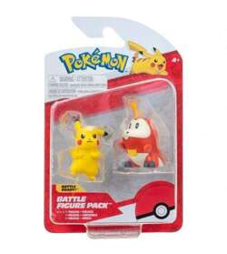 FIGURKI BITEWNE POKEMON BATTLE PIKACHU I FUECOCO