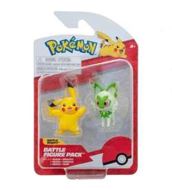 FIGURKI BITEWNE POKEMON BATTLE PIKACHU SPRIGATITO