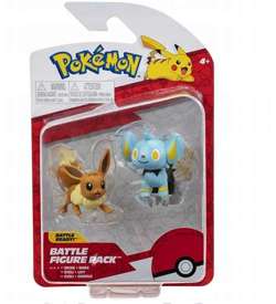 FIGURKI BITEWNE POKEMON BATTLE READY EEVEE + SHINX