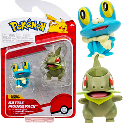 FIGURKI BITEWNE POKEMON BATTLE READY FROAKIE AXEW