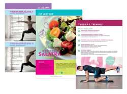 FITPLANNER FITNES NOTES TRENINGOWY PASKI INTERDRUK