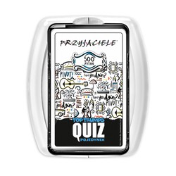 FRIENDS PRZYJACIELE TOP TRUMPS GRA PLANSZOWA QUIZ KARTY 500 PYTAŃ WERSJA PL