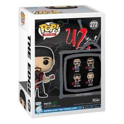 FUNKO POP ROCKS U2 ZOOTV THE EDGE FIGURKA WINYLOWA KOLEKCJONERSKA 272