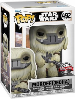 FUNKO POP STAR WARS ATG MOROFF JEDHA 492 FIGURKA WINYLOWA KOLEKCJONERSKA