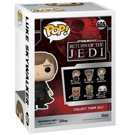 FUNKO POP STAR WARS LUKE SKYWALKER 605 FIGURKA WINYLOWA KOLEKCJONERSKA