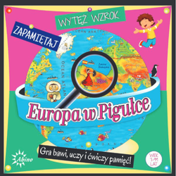 GRA EDUKACYJNA EUROPA W PIGUŁCE PYTANIA REFLEKS QUIZ GEOGRAFICZNY ABINO