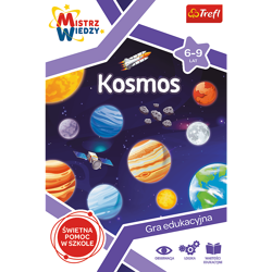 GRA EDUKACYJNA KOSMOS MISTRZ WIEDZY POMOC SZKOLNA - 01956 TREFL