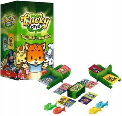 GRA KARCIANA RODZINNA LUCKY CATS TREFL